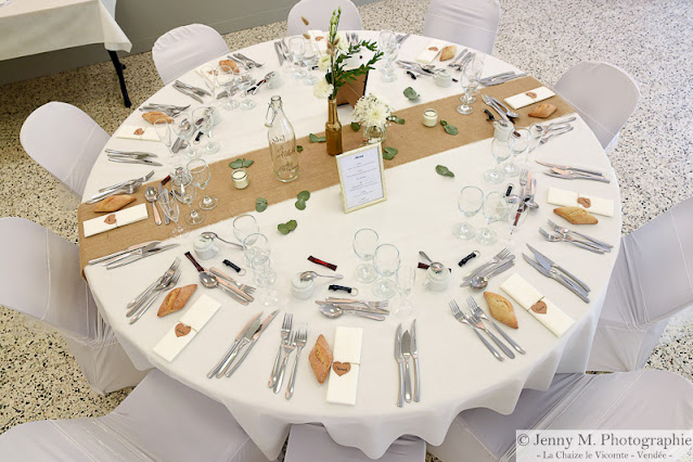 table mariage repas déco