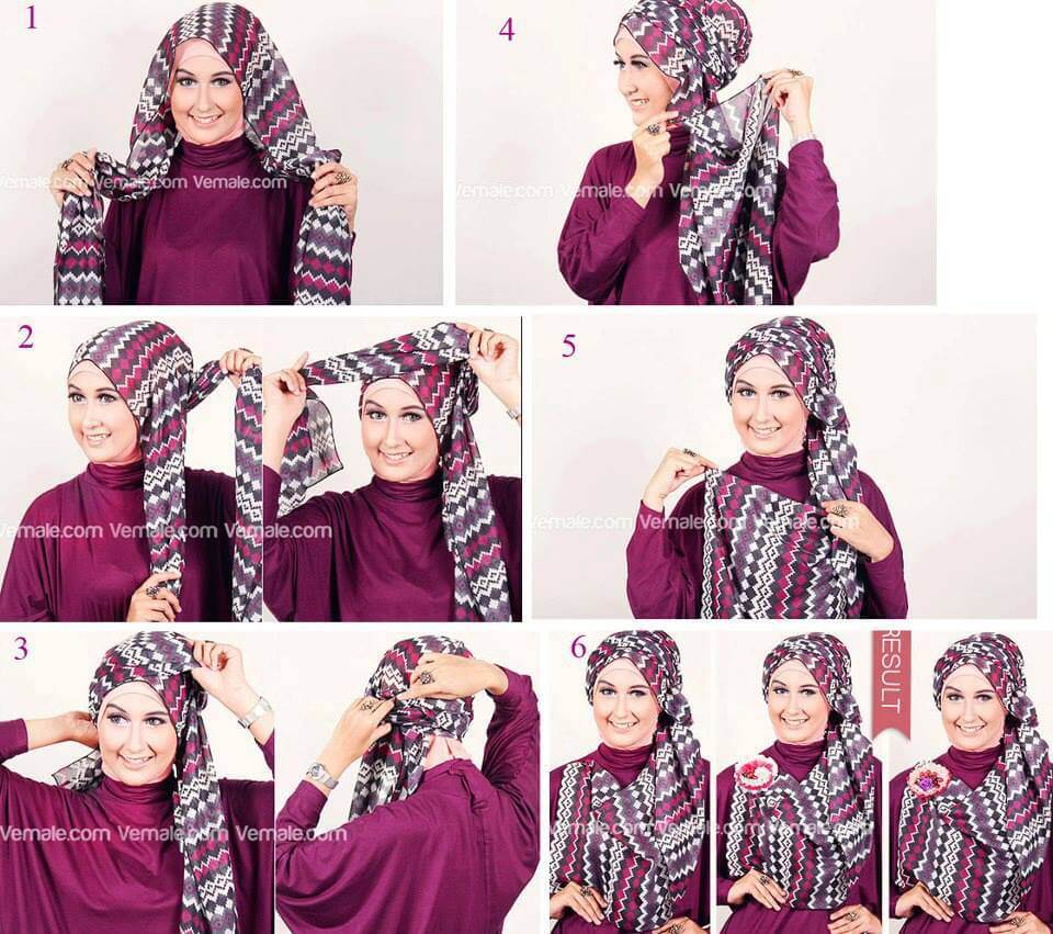 18 Tutorial Hijab Pashmina Ala Arab Tutorial Hijab Terbaru Tahun 2017