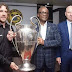 Governor Amobode Receives UEFA Champions League Trophy In Lagos. Photos