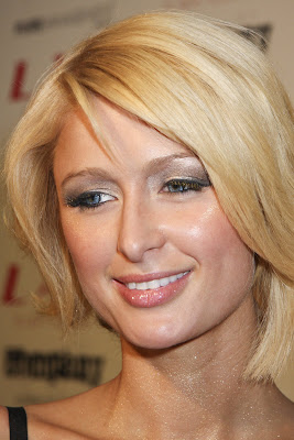 Paris Hilton Beauty Short Blonde Hairstyles