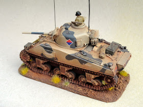 28mm, 1/56th, 1:56, Sherman V, SA Field Artillery,South African 6th Armoured Division, Italian Campaign, 1944, Warlord Games