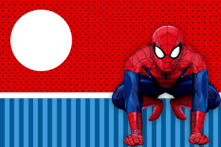 Spiderman Free Printable Invitations, Labels or Cards.