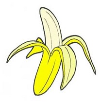 banana dancing clip art