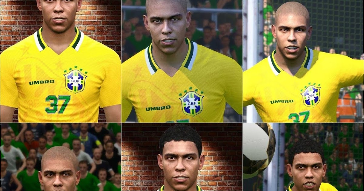 PES 2017 Young Ronaldo Lima Face by Facemaker Muminek