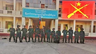 PNLA said that the army used chemical gas bombs in the gas station fight : Myanmar