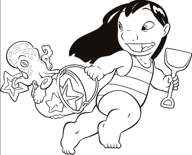 lilo and stitch coloring pages | Minister Coloring
