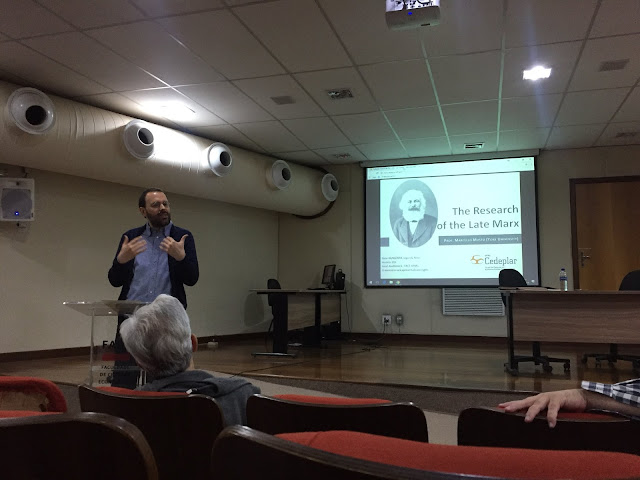 Seminário de Marcello Musto no Cedeplar-UFMG (04/06/2018)