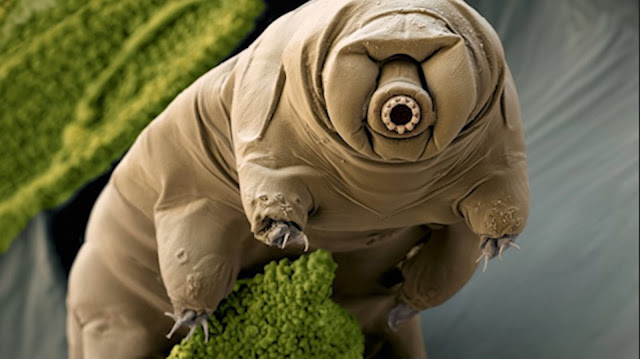 image of tardigarde bacteria and water bear