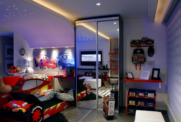 DORMITORIO DE RAYO MCQUEEN DE CARS O MCQUEEN KIDS BEDROOM