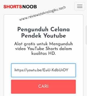 download video youtube shorts di android atau iphone