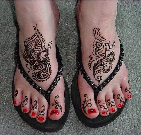 Foot Tattoo Pain Reliever