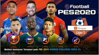 PES Jogress PPSSPP v3.5 Shopee Liga 1 Indonesia