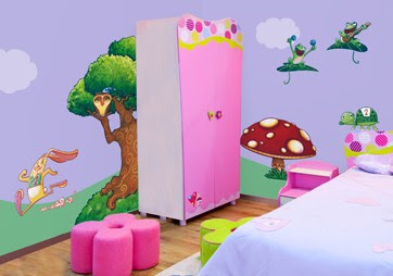 decorar dormitorio infantil con pegatinas