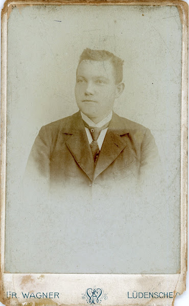 Carte de visite, Fr. Wagner, Knapperstr. 15a, Lüdenscheid, voorkant