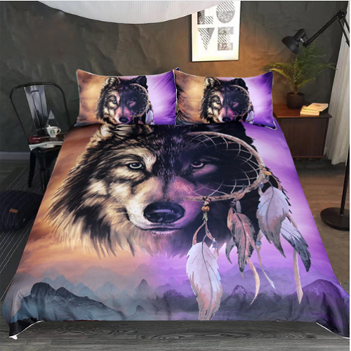 Wolf Dream Catcher Bedding