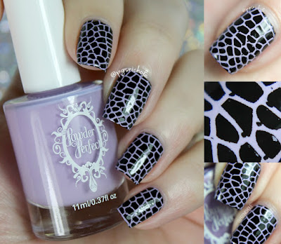 Powder Perfect Lilac Stamping Polish