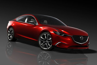 Red Mazda Takeri Concept Wallpaper