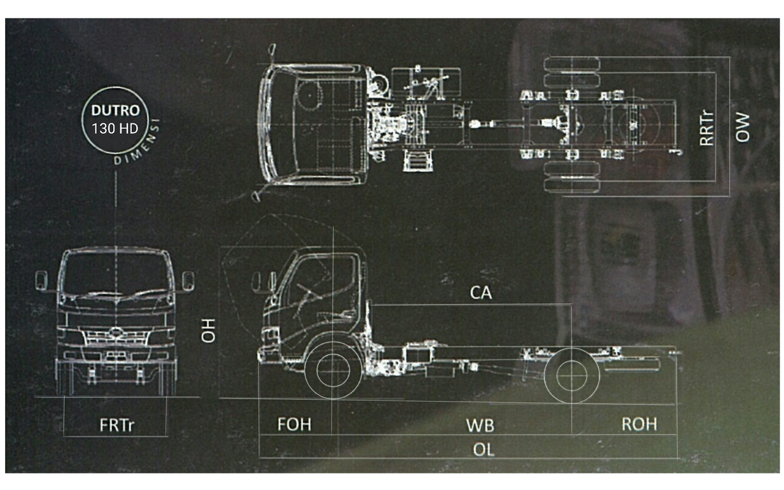  TRUK  HINO  DUTRO  130 