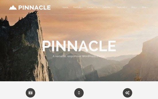 Pinnacle Free WordPress Theme