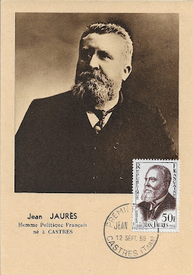 Centenaire de la naissance de Jean Jaurès - France 1959arte Maximum