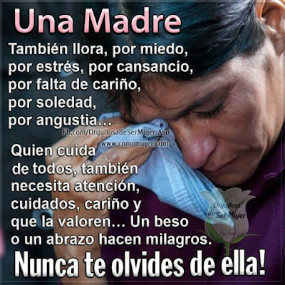 Palabras para el Alma - Pensamientos: "Una Madre"