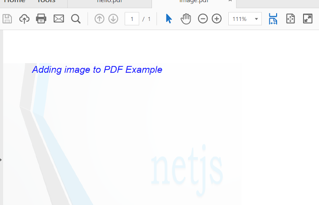 Adding image to PDF using openPDF
