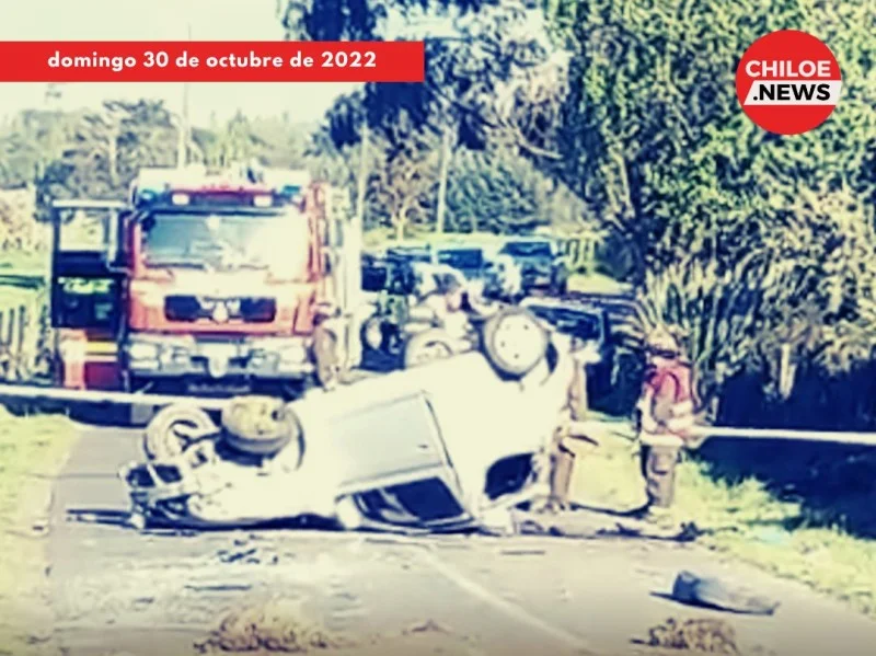 Fatal accidente en Chiloé