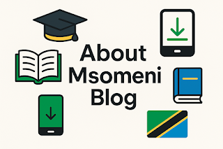 About Msomeni Blog