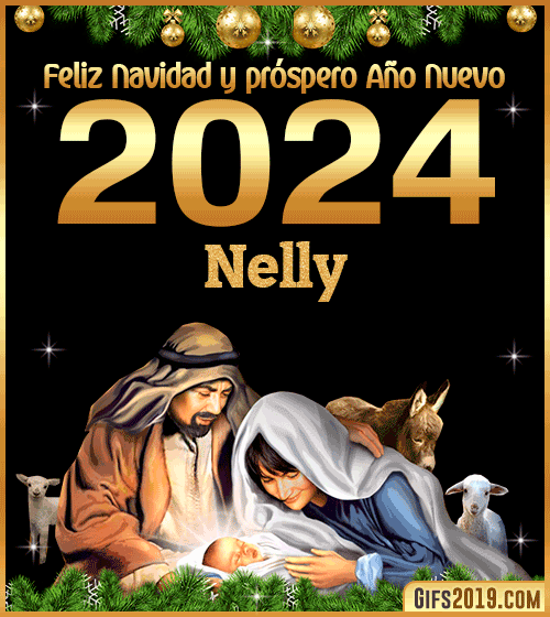 Feliz año nuevo 2024 nelly