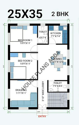 South Facing House 875 Square Feet