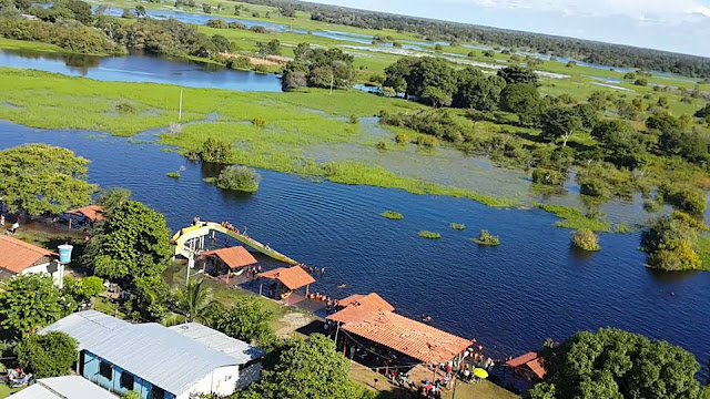 APURE: Como llegar al Balneario de Cunaviche en invierno por drone: Apure Aéreo. TURISMO.