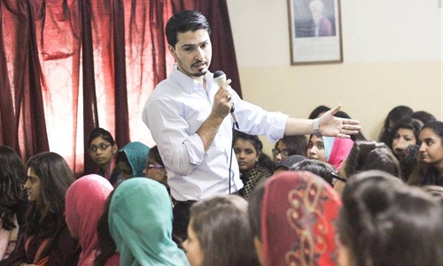 Mohammad Mustafa in Beacon light academy Seminar Mohammad Mustafa in Beacon light academy Seminar