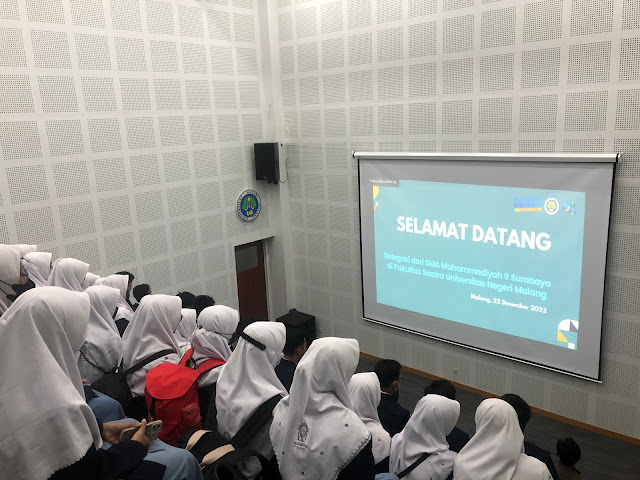 Siapkan Siswa Ke Perguruan Tinggi, SMA Muhammadiyah 9 Surabaya Agendakan Kunjungan Kampus Ke Universitas Negeri Malang