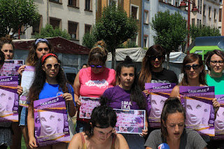 Presentación de los actos feministas para las fiestas del Carmen