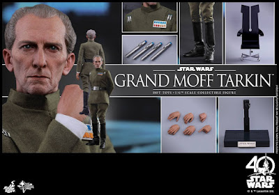 Imágenes de Grand Moff Tarkin y Darth Vader 1/6 Scale - Hot Toys