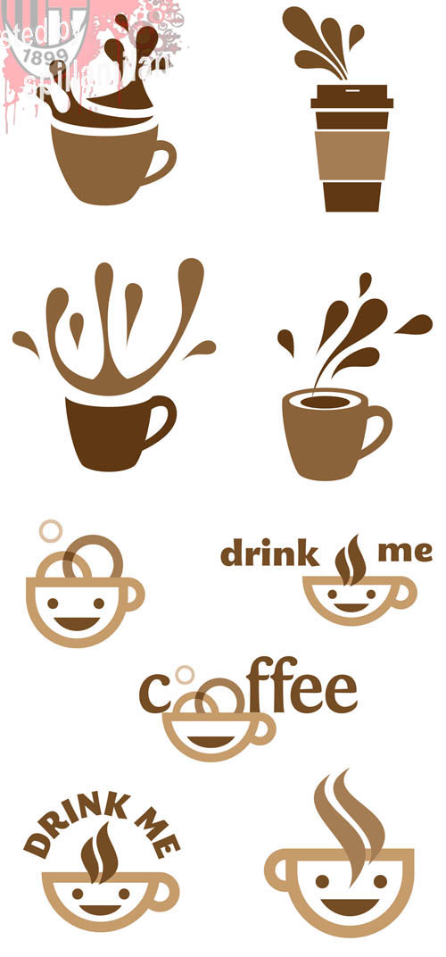 Download Free Vector Stock: Coffee Logo Vector