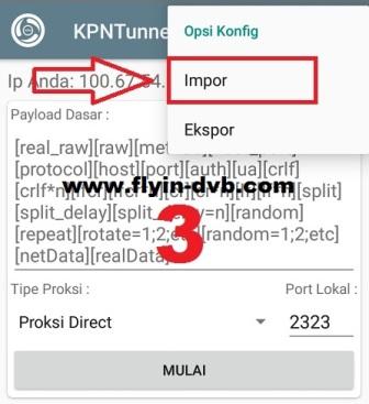 Hasil gambar untuk KPN TUNNEL REV XL DENGAN CONFIG