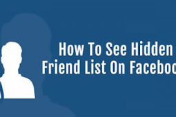 How to See someones Hidden Friends On Facebook
