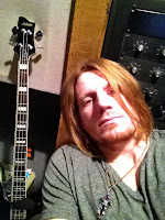 Stephen Tecci @ Entourage Studio w Schecter Bass