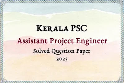Assistant Project Engineer Answer Key | 06/07/2023