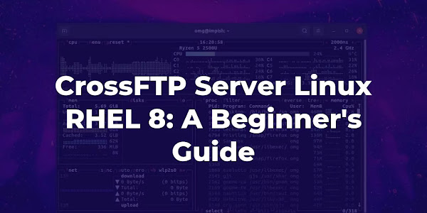 CrossFTP Server Linux RHEL 8: A Beginner's Guide