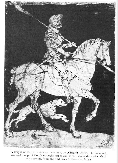 Albrecht Dürer Knight on Horseback, Facing Right, with a Dog