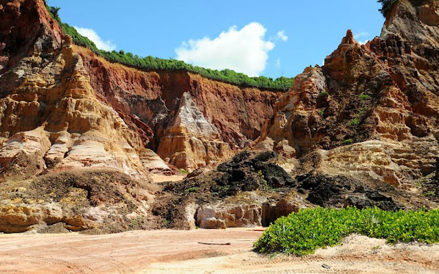 Falésias da Praia do Gunga - Alagoas