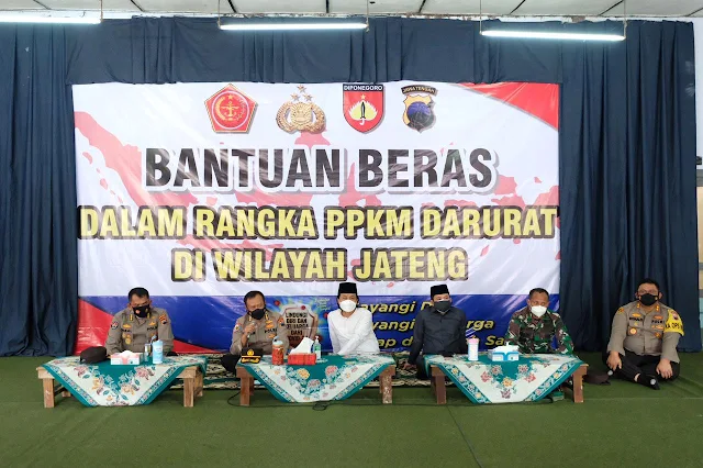 Gus Yusuf Memberikan Usul Agar Anggota Polri Melaksanakan Patroli Cyber Mencari orang Yang Belum Makan Selama PPKM