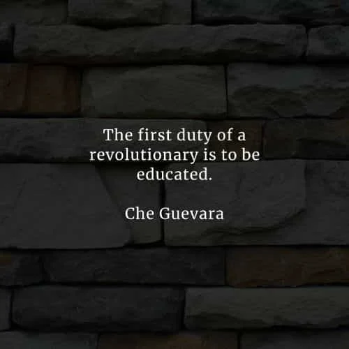 Famous quotes and sayings by Che Guevara