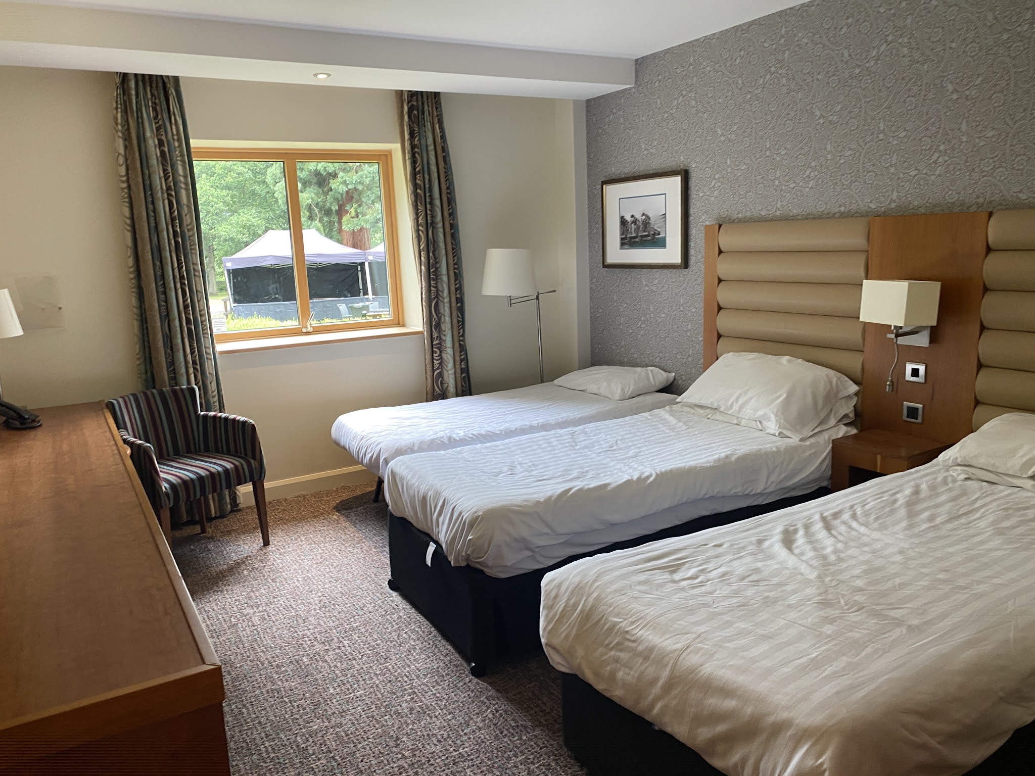 Triple Room at Drayton Manor Hotel