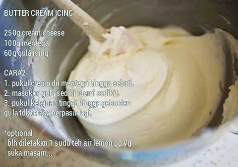 Resepi Cream Cheese Topping - Spa Spa a