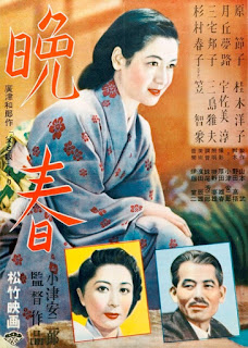 Printemps tardif Yauzujiro Ozu Affiche Poster