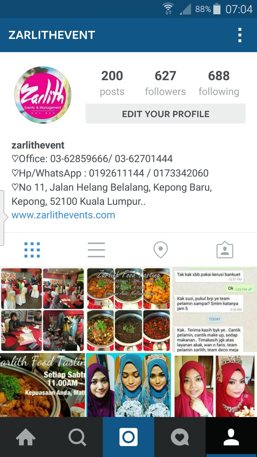  Zarlith  Events  And Catering Sdn Bhd