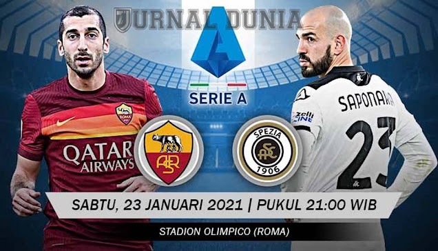 Prediksi AS Roma Vs Spezia